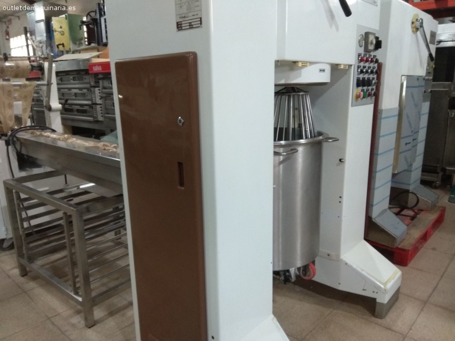 Batidora planetaria Tonelli 120 litros (Outlet de Maquinaria) - Imagen 7