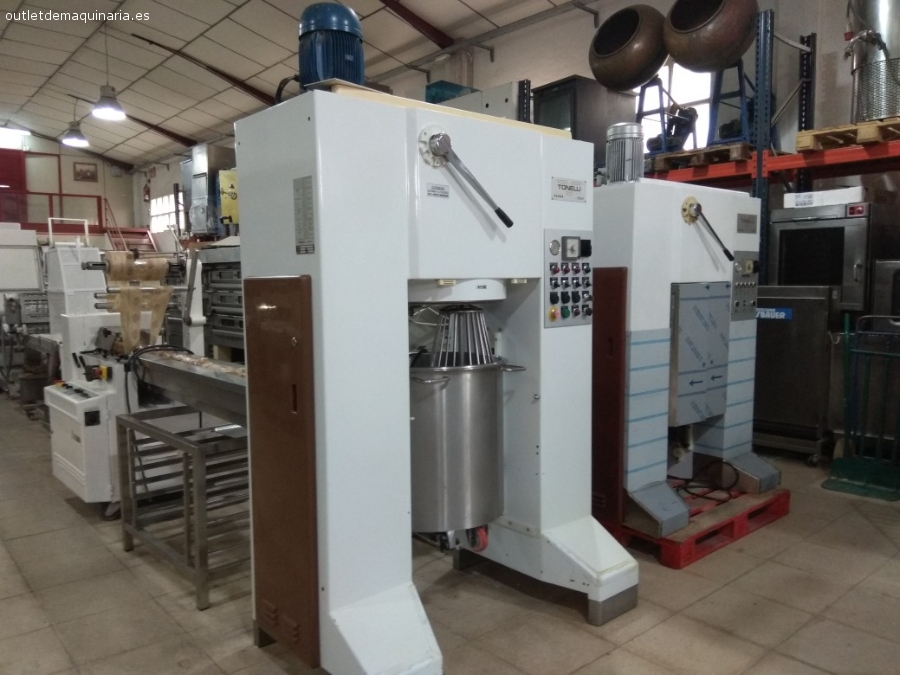 Batidora planetaria Tonelli 120 litros (Outlet de Maquinaria) - Imagen 4
