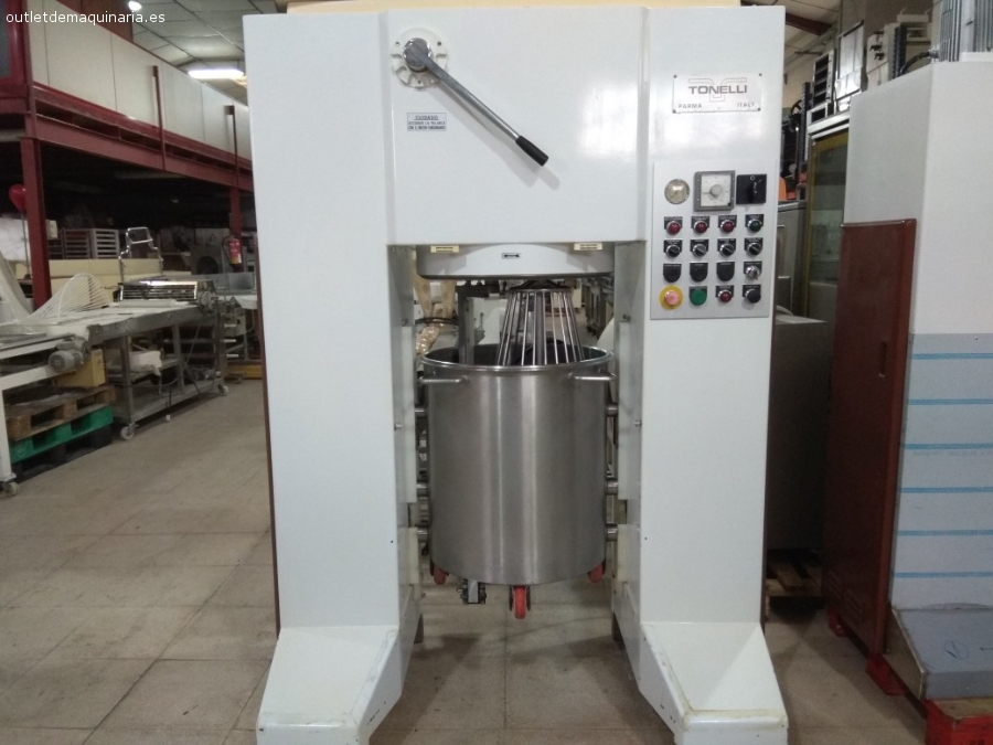 Batidora planetaria Tonelli 120 litros (Outlet de Maquinaria) - Imagen 6