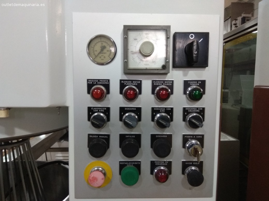 Batidora planetaria Tonelli 120 litros (Outlet de Maquinaria) - Imagen 3