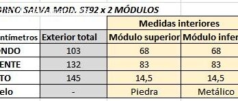 Horno Salva de dos módulos (Outlet de Maquinaria)